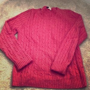 J. Crew Merino Wool Cable Knit Sweater